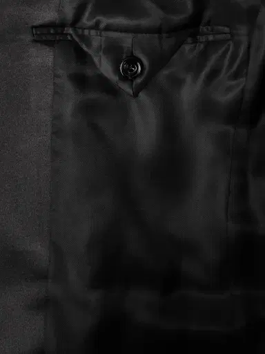 Alexander McQueen Slim-Fit Silk-Trimmed Grain de Poudre Wool Blazer - Men | Thumbnail 5