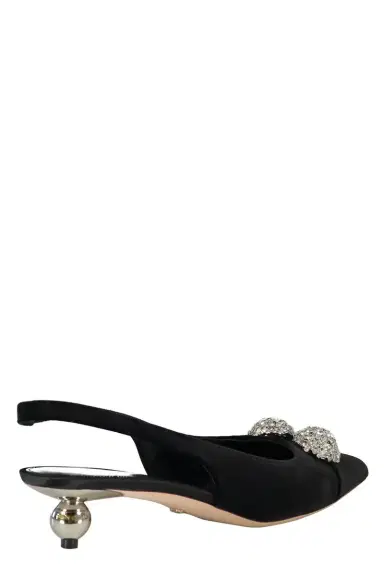 Giambattista Valli Crystal Embellished Slingback Heels | Thumbnail 6 Giambattista Valli Crystal Embellished Slingback Heels | Thumbnail 6