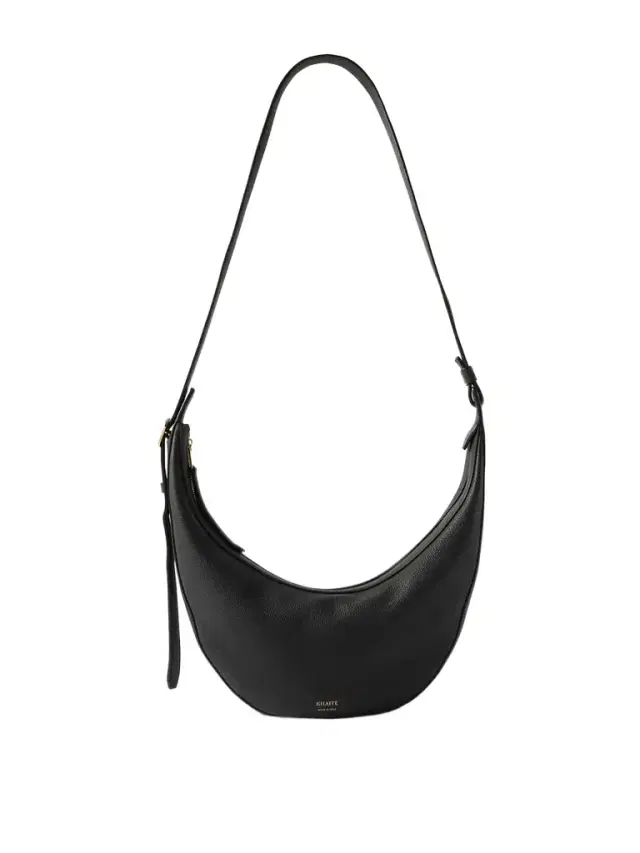 Augustina Small Textured-leather Shoulder Bag