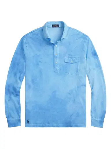 Polo Ralph Lauren Men's Garment-Dyed Mesh Polo Shirt | Thumbnail 1