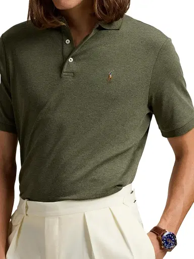 Polo Ralph Lauren Men's Classic-Fit Soft Cotton Polo Shirt - Sky Blue | Thumbnail 10