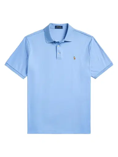 Polo Ralph Lauren Men's Classic-Fit Soft Cotton Polo Shirt - Sky Blue | Thumbnail 1