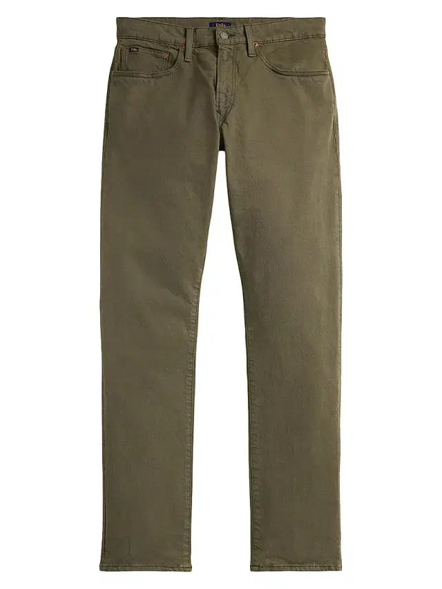 Polo Ralph Lauren Men's Varick Slim-Straight Stretch Jeans - Outdoors Olive