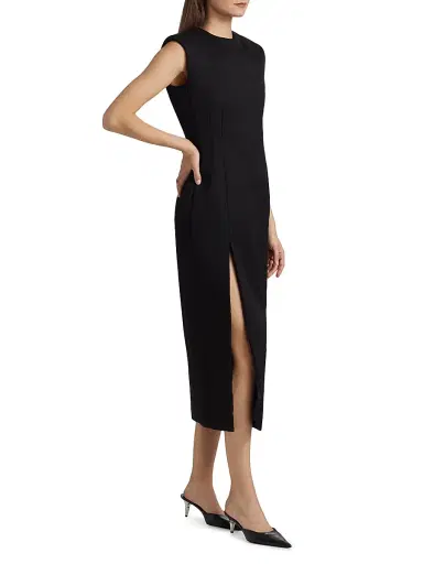 Wardrobe.NYC Women's RHW Sculpted Midi-Dress | Thumbnail 2