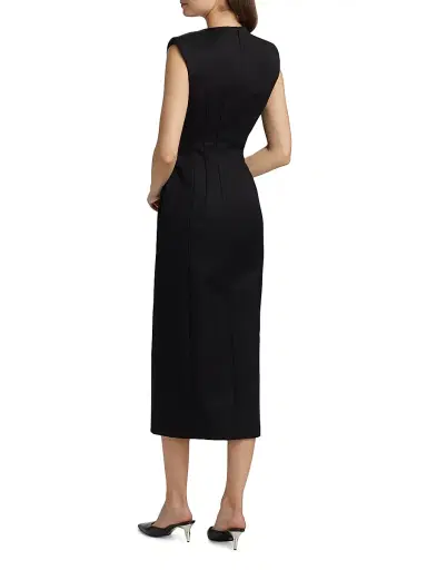 Wardrobe.NYC Women's RHW Sculpted Midi-Dress | Thumbnail 5