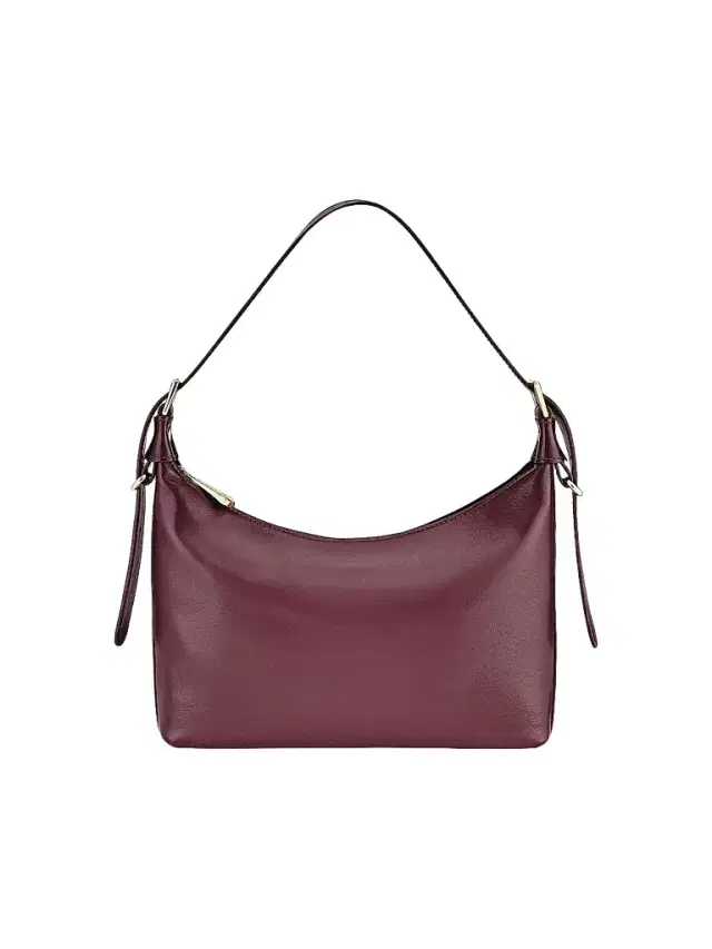 GiGi New York Women's Blake Leather Shoulder Bag - Bordeaux