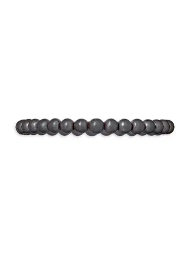 Jan Leslie Men's Hematite Elastic Bracelet - Grey | Thumbnail 1 Jan Leslie Men's Hematite Elastic Bracelet - Grey | Thumbnail 1