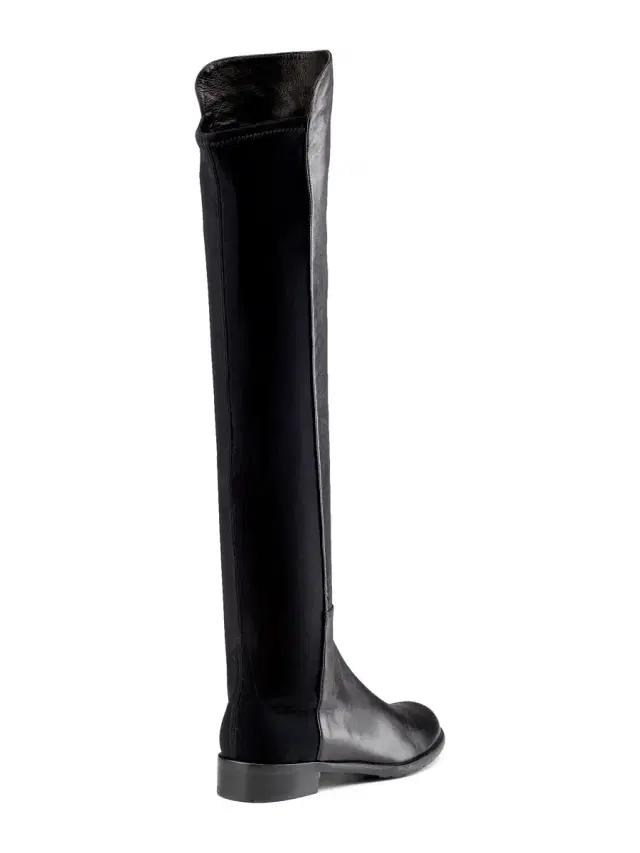 Women's 5050 Over-The-Knee Stretch-Leather Boots - Black