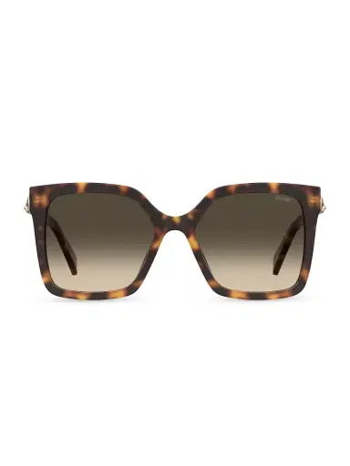 Moschino Women's 55MM Square Sunglasses - Tortoise | Thumbnail 3