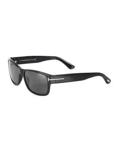 TOM FORD Men's Mason 58MM Rectangular Sunglasses - Black | Thumbnail 1 TOM FORD Men's Mason 58MM Rectangular Sunglasses - Black | Thumbnail 1