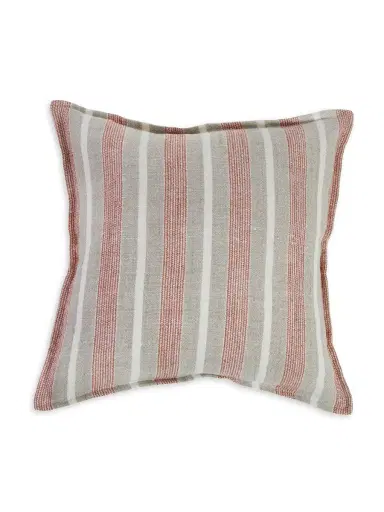 Pom Pom at Home Montecito Striped Rectangular Pillow - Terra Natural 14''x 24'' | Thumbnail 1 Pom Pom at Home Montecito Striped Rectangular Pillow - Terra Natural 14''x 24'' | Thumbnail 1