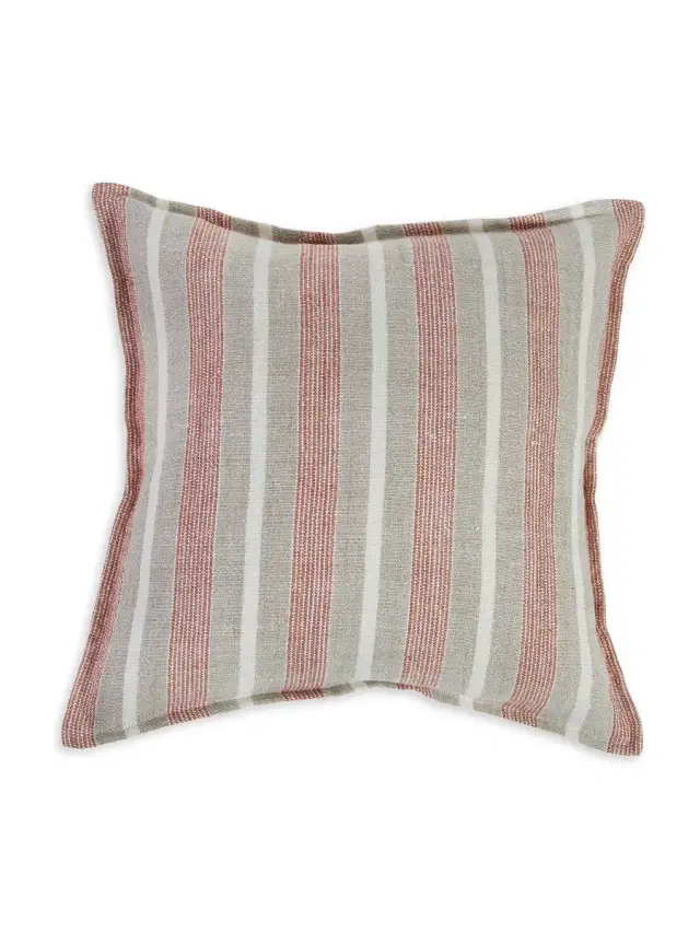 Montecito Striped Rectangular Pillow - Terra Natural 14''x 24''