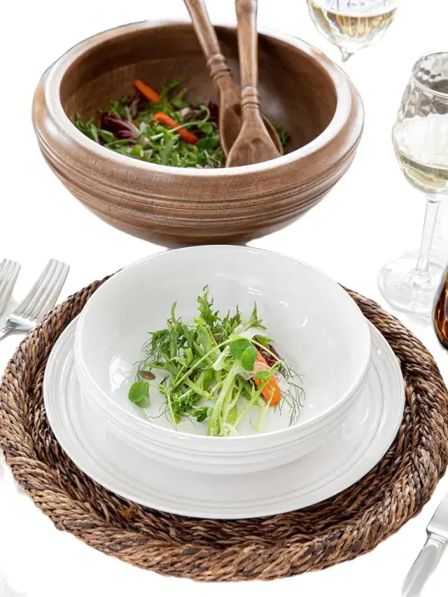 Bilbao Stoneware Coupe Bowl - White