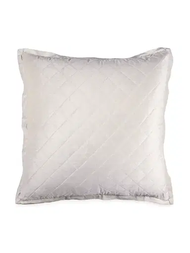Lili Alessandra Chloe Diamond Quilted Euro Pillow | Thumbnail 1 Lili Alessandra Chloe Diamond Quilted Euro Pillow | Thumbnail 1