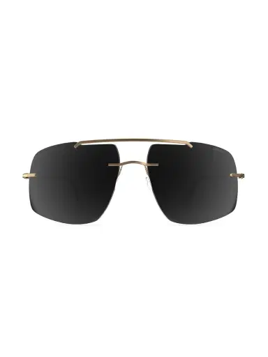 Silhouette Men's Rimless 61MM Bogatell Sunglasses - Gold | Thumbnail 2 Silhouette Men's Rimless 61MM Bogatell Sunglasses - Gold | Thumbnail 2