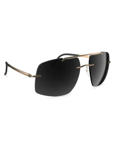 Silhouette Men's Rimless 61MM Bogatell Sunglasses - Gold | Thumbnail 1 Silhouette Men's Rimless 61MM Bogatell Sunglasses - Gold | Thumbnail 1