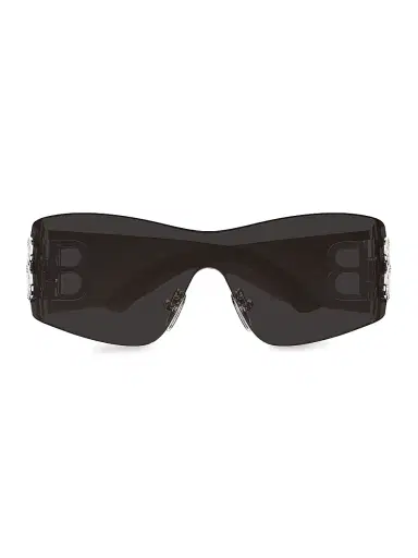 Balenciaga Women's Bossy 99MM Mask Sunglasses | Thumbnail 2