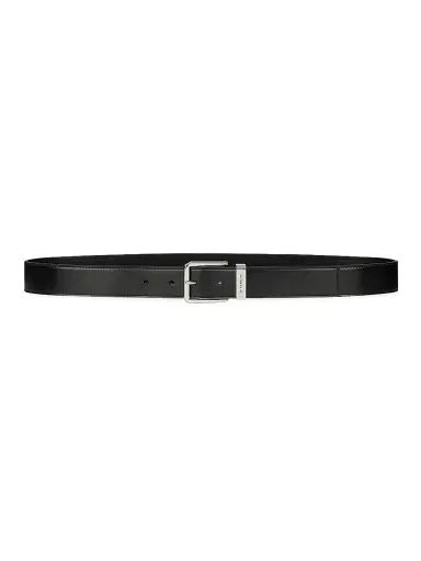 Givenchy Men's Gentleman Belt in Leather - Black - Size 36 | Thumbnail 1 Givenchy Men's Gentleman Belt in Leather - Black - Size 36 | Thumbnail 1