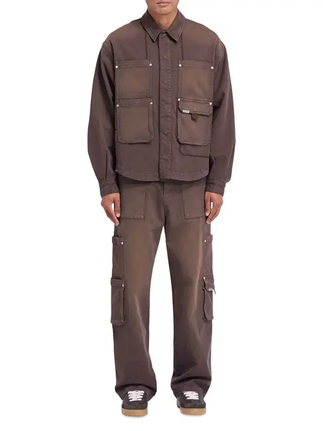 Men's Workshop Cotton Shirt - Cedar