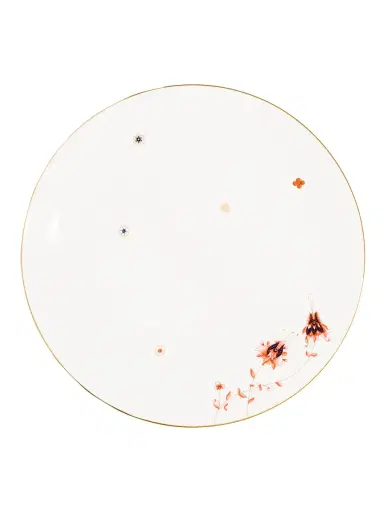 Richard Brendon V & A Dragon Flower 2-Piece Coupe Side Plate Set | Thumbnail 1 Richard Brendon V & A Dragon Flower 2-Piece Coupe Side Plate Set | Thumbnail 1
