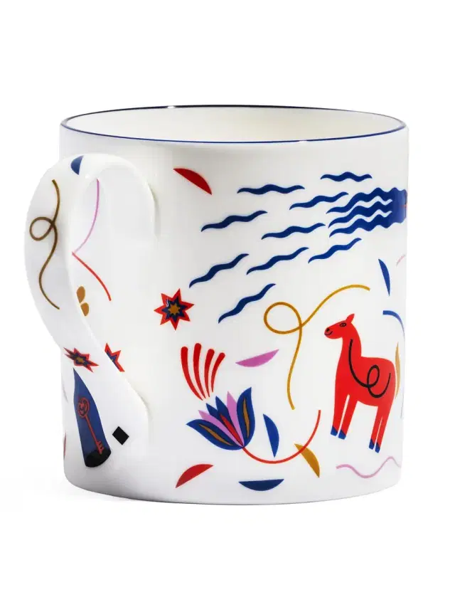 Print Club London x  Margaux Carpentier 2-Piece Comet Mugs Set