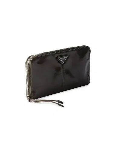 Prada Men's Leather Wallet | Thumbnail 4