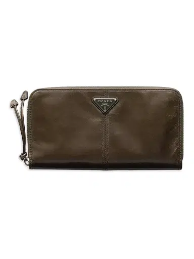 Prada Men's Leather Wallet | Thumbnail 1