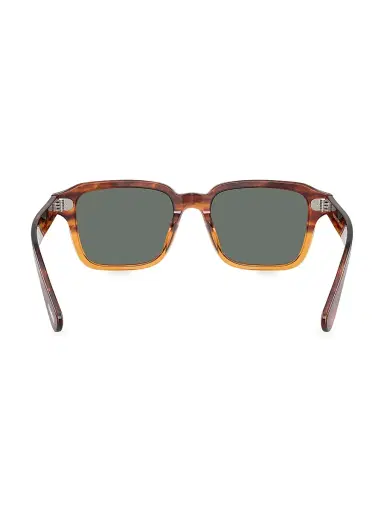 Oliver Peoples Men's 51MM Pillow Sunglasses - Amber | Thumbnail 4