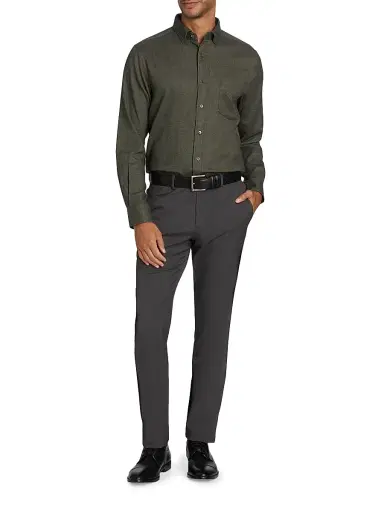 Rodd & Gunn Men's Barrhill Button-Front Shirt - Forest | Thumbnail 2
