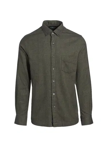 Rodd & Gunn Men's Barrhill Button-Front Shirt - Forest | Thumbnail 1