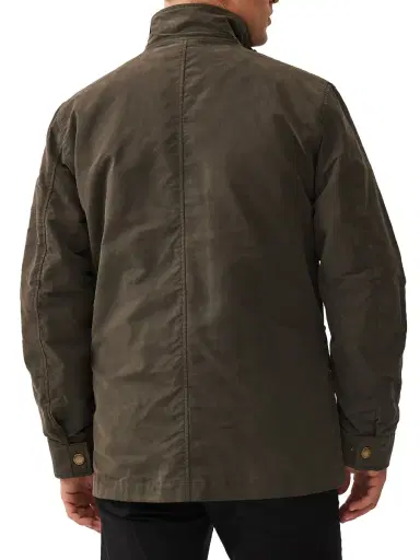 Rodd & Gunn Men's Aberdeen Waxed Cotton-Blend Jacket | Thumbnail 2 Rodd & Gunn Men's Aberdeen Waxed Cotton-Blend Jacket | Thumbnail 2