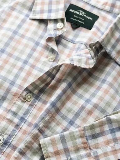 Rodd & Gunn Men's Bankhouse Gingham Cotton Button-Front Shirt | Thumbnail 5 Rodd & Gunn Men's Bankhouse Gingham Cotton Button-Front Shirt | Thumbnail 5