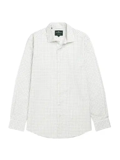Rodd & Gunn Men's Three Streams Check Cotton Button-Front Shirt - Fern - Size XXL | Thumbnail 1