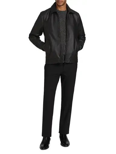 Rodd & Gunn Men's Haymarket Bomber Jacket - Onyx - Size XXL | Thumbnail 2
