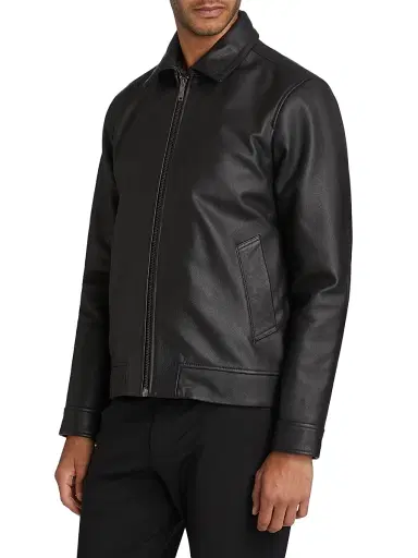 Rodd & Gunn Men's Haymarket Bomber Jacket - Onyx - Size XXL | Thumbnail 4