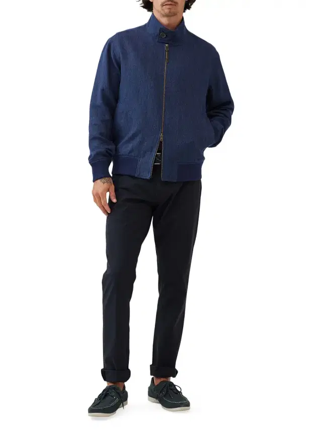 Men's The Cascades Linen & Wool-Blend Bomber Jacket