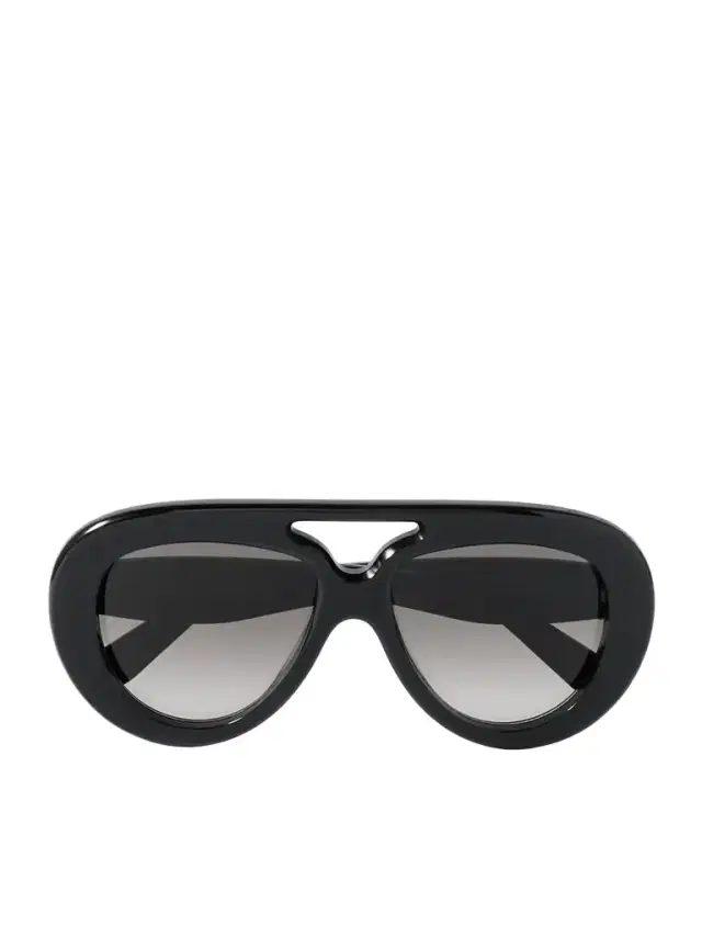 Aviator-style Acetate Sunglasses
