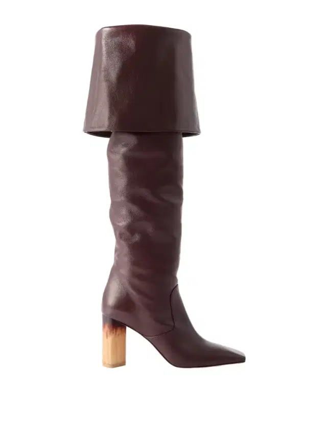 Georgia Leather Knee Boots
