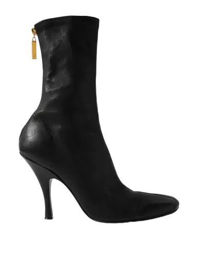 Khaite Eva Leather Sock Boots | Thumbnail 1