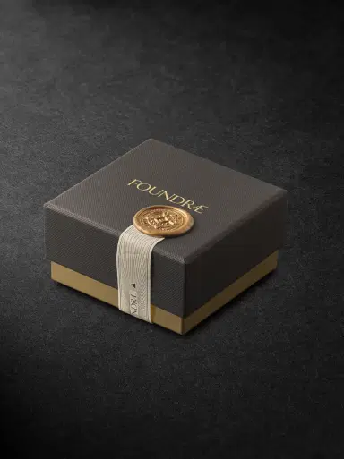 Foundrae New Beginnings Internal Compass 18-Karat Gold Diamond Pendant - Men | Thumbnail 4