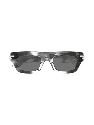 Bottega Veneta Men's Bold Ribbon BV1321S 50MM Rectangular Sunglasses | Thumbnail 2 Bottega Veneta Men's Bold Ribbon BV1321S 50MM Rectangular Sunglasses | Thumbnail 2