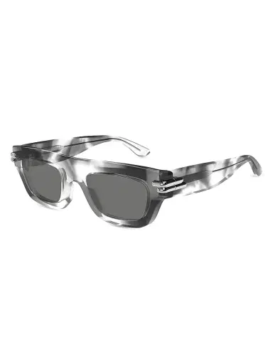 Bottega Veneta Men's Bold Ribbon BV1321S 50MM Rectangular Sunglasses | Thumbnail 1 Bottega Veneta Men's Bold Ribbon BV1321S 50MM Rectangular Sunglasses | Thumbnail 1