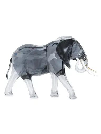 Swarovski Elegance Of Africa Elephant Bull - Grey | Thumbnail 1 Swarovski Elegance Of Africa Elephant Bull - Grey | Thumbnail 1