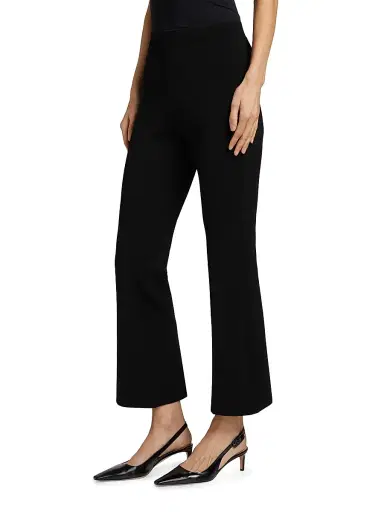 Simkhai Women's Ashlon Stretch High-Waist Pants - Black - Size Small | Thumbnail 4