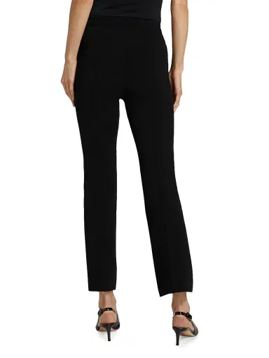 Simkhai Women's Ashlon Stretch High-Waist Pants - Black - Size Small | Thumbnail 5