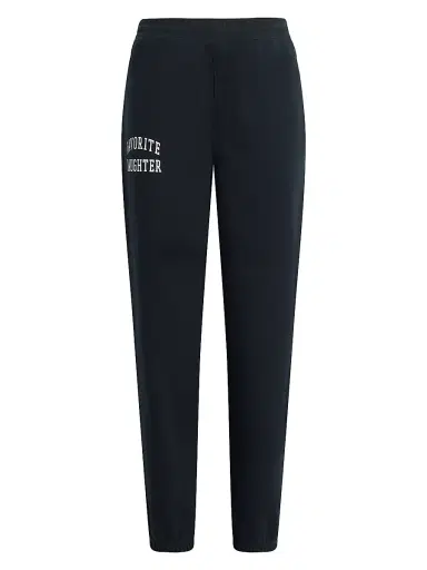 Favorite Daughter Women's The Collegiate Joggers - Black | Thumbnail 1 Favorite Daughter Women's The Collegiate Joggers - Black | Thumbnail 1