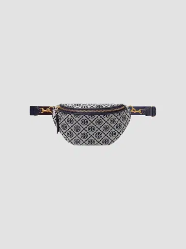 Tory Burch Women's T Monogram Belt Bag - Tory Navy | Thumbnail 2 Tory Burch Women's T Monogram Belt Bag - Tory Navy | Thumbnail 2