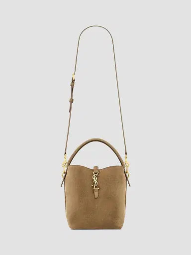 Saint Laurent Women's Le 37 Small Bucket Bag in Suede | Thumbnail 3 Saint Laurent Women's Le 37 Small Bucket Bag in Suede | Thumbnail 3