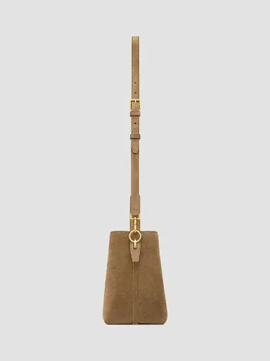 Saint Laurent Women's Le 37 Small Bucket Bag in Suede | Thumbnail 5 Saint Laurent Women's Le 37 Small Bucket Bag in Suede | Thumbnail 5
