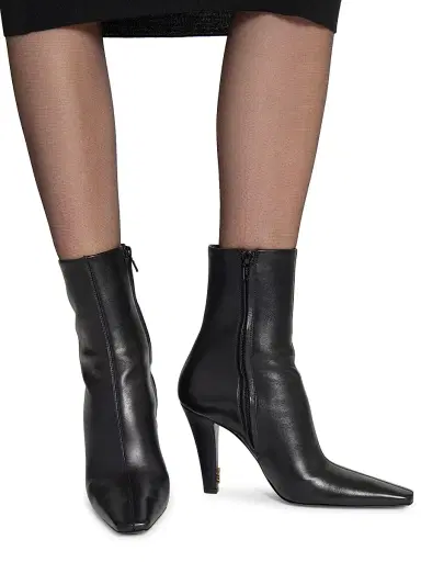 Saint Laurent Women's Jill Booties in Smooth Leather | Thumbnail 4 Saint Laurent Women's Jill Booties in Smooth Leather | Thumbnail 4